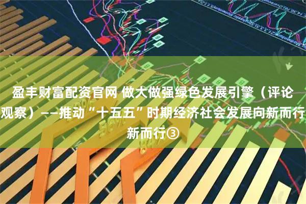 盈丰财富配资官网 做大做强绿色发展引擎（评论员观察）——推动“十五五”时期经济社会发展向新而行③