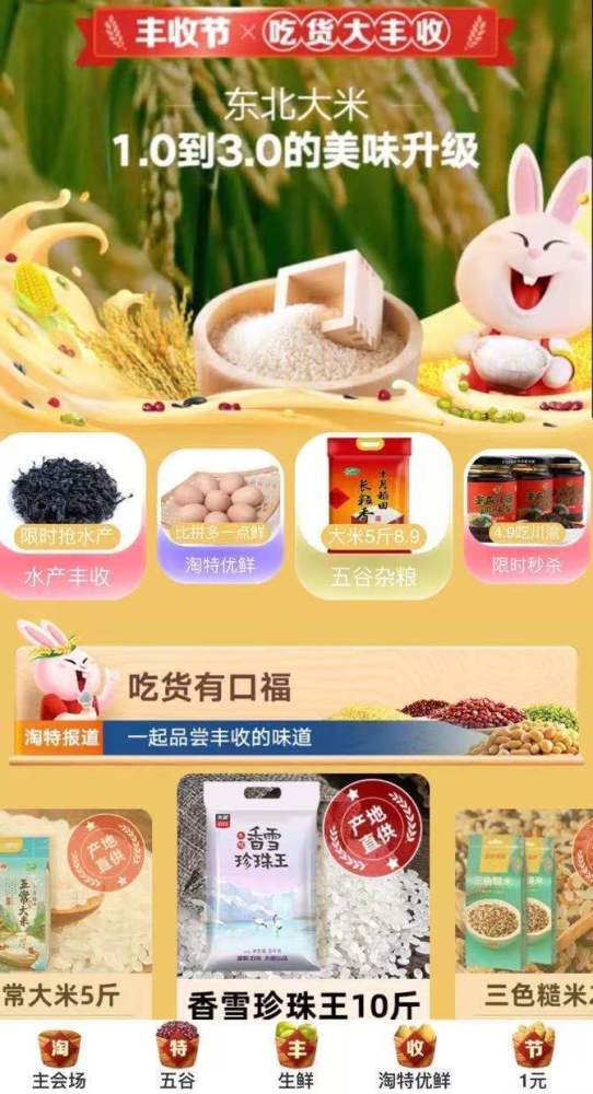 800多万款平价生鲜美味建起 云上大粮仓