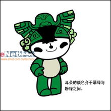 photoshop打造可爱奥运福娃妮妮