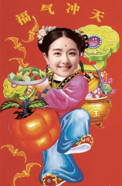 李兰迪古装造型像 福娃 梦回大清 不光女主有争议剧情更迷
